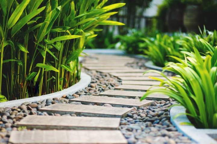 Une allée solide et élégante pour embellir votre jardin.