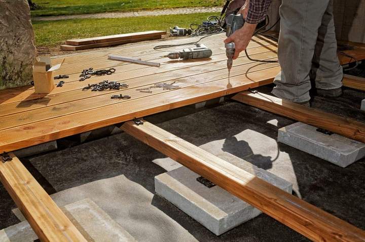 Installation de terrasse bois Échirolles